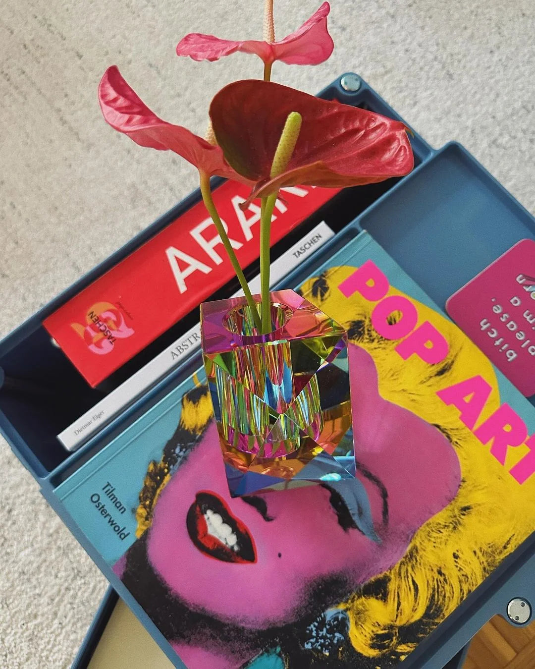 RAINBOW - Asymmetrische Vase