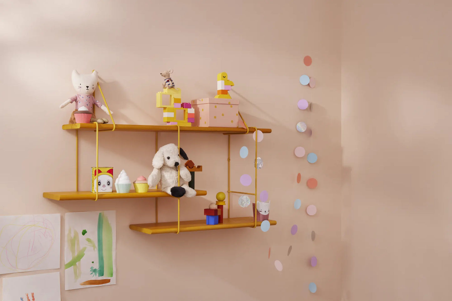 Wandregal Shrink Color