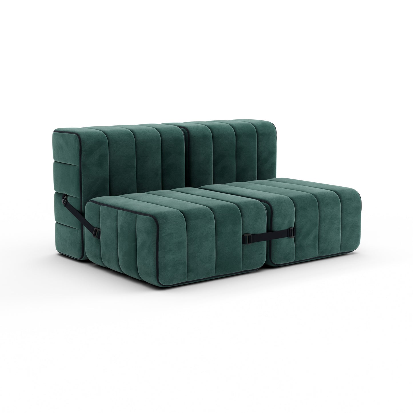 Curt-Set 4 – Flexibler 2-Sitzer