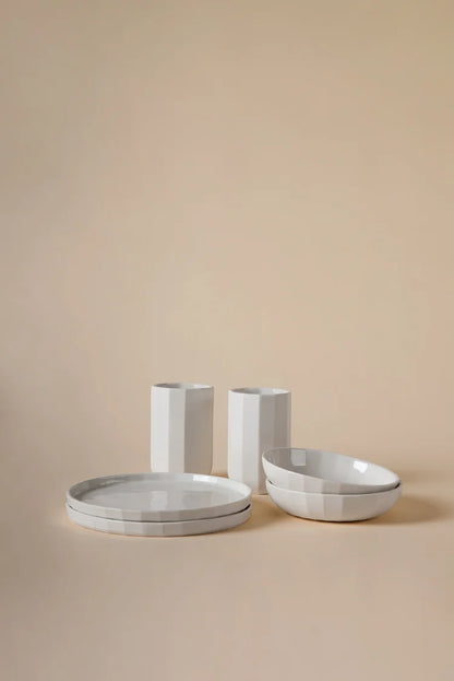 Porzellan-Set Facet Small Breakfast
