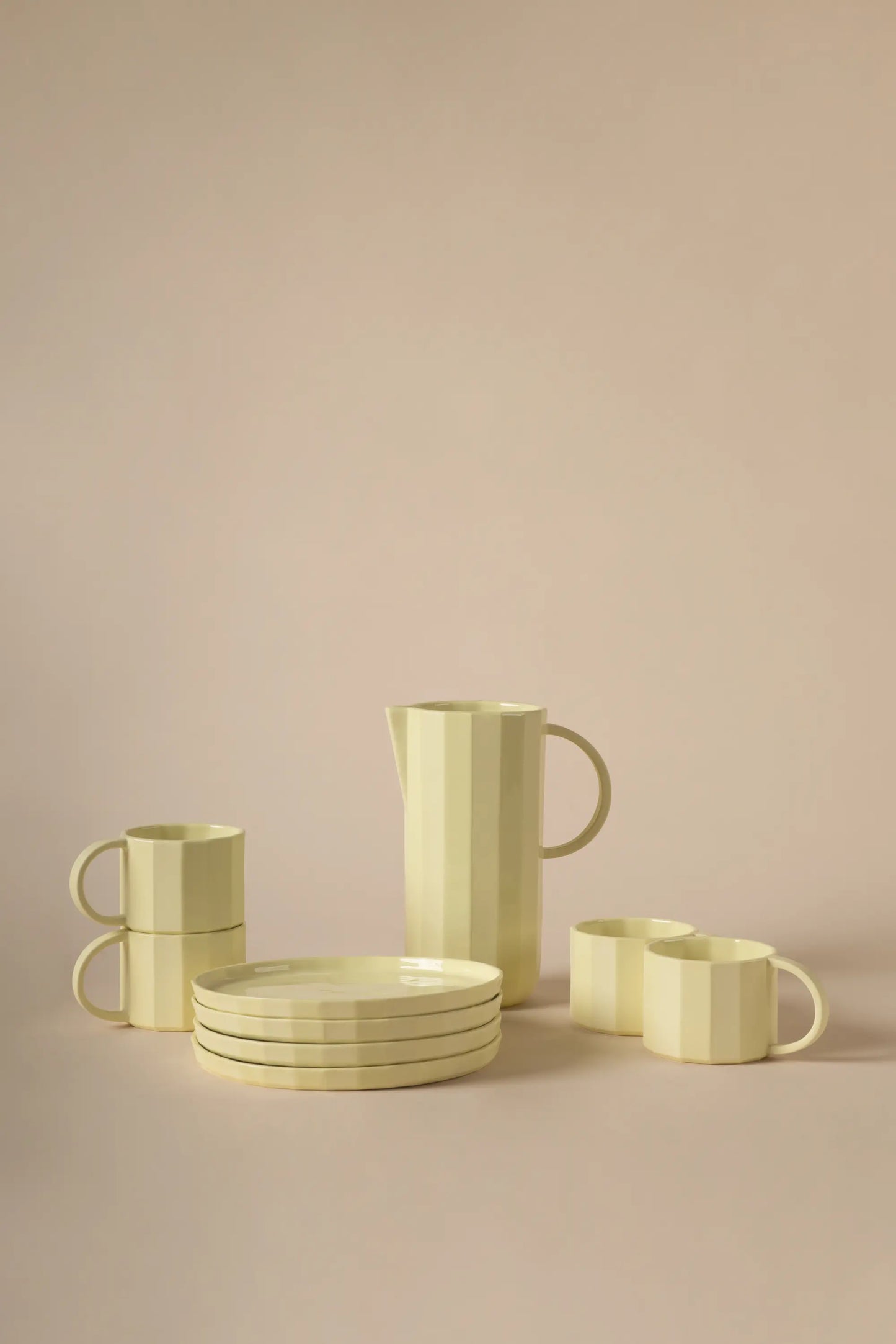 Porzellan-Set Facet Breakfast
