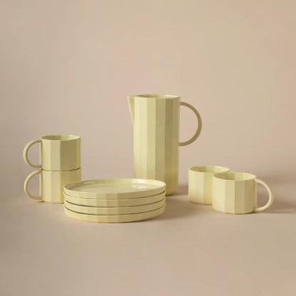Porzellan-Set Facet Breakfast