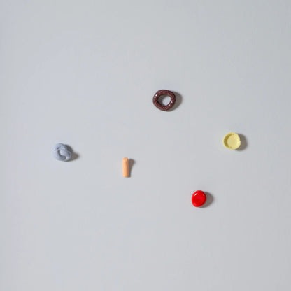 Wandhaken Fossil – 5er Set