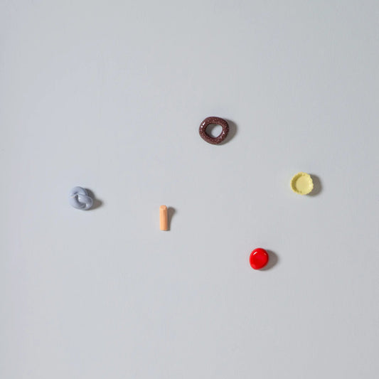 Wandhaken Fossil – 5er Set