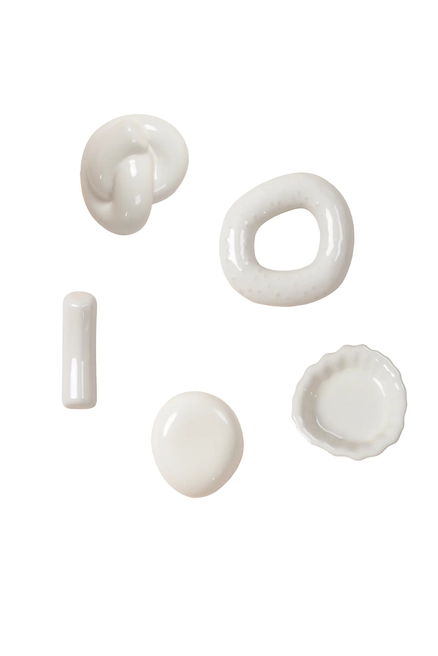 Wandhaken Fossil – 5er Set