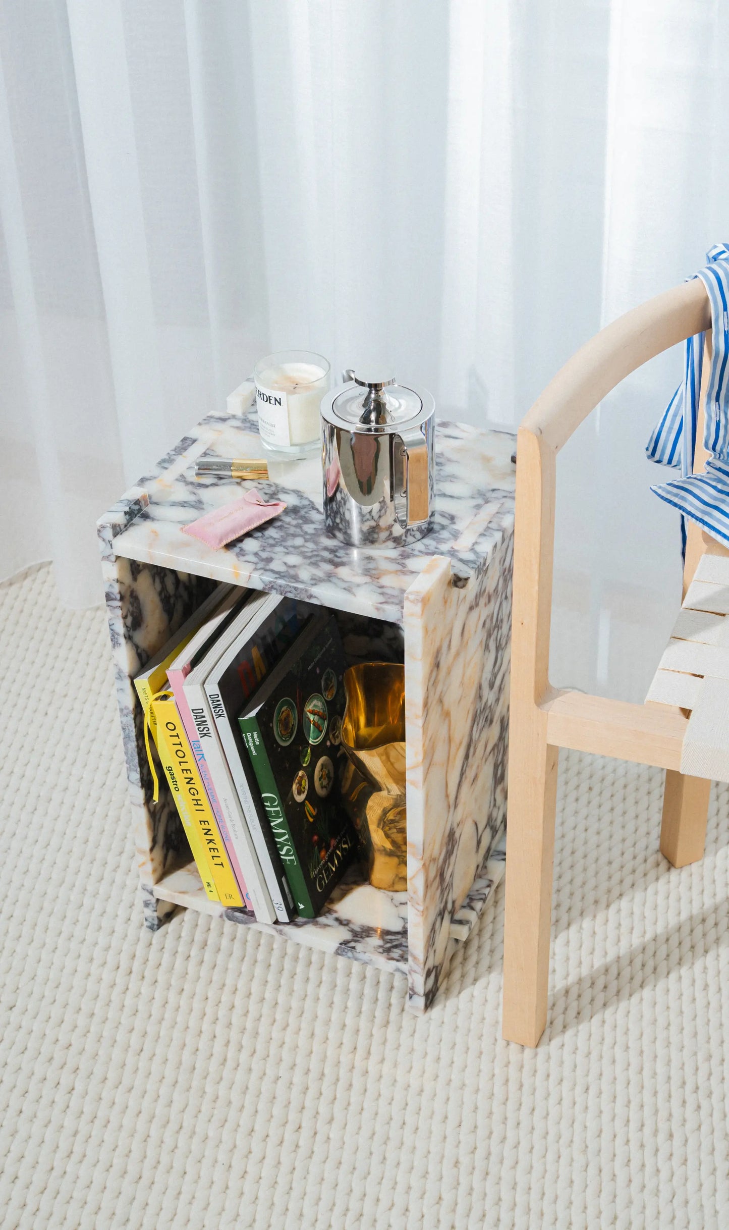 Beistelltisch Assembly Naturstein