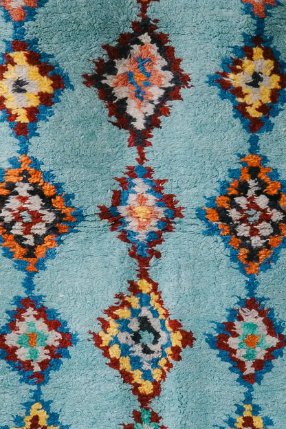 Teppich Bergama Tülü - Azure Diamonds