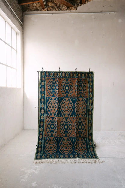 Teppich Siirt - Hexagon-01