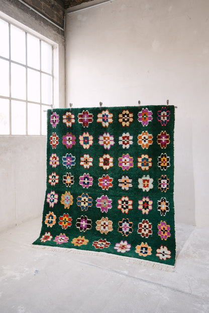 Teppich Bergama Tülü – Mosaic Flowers