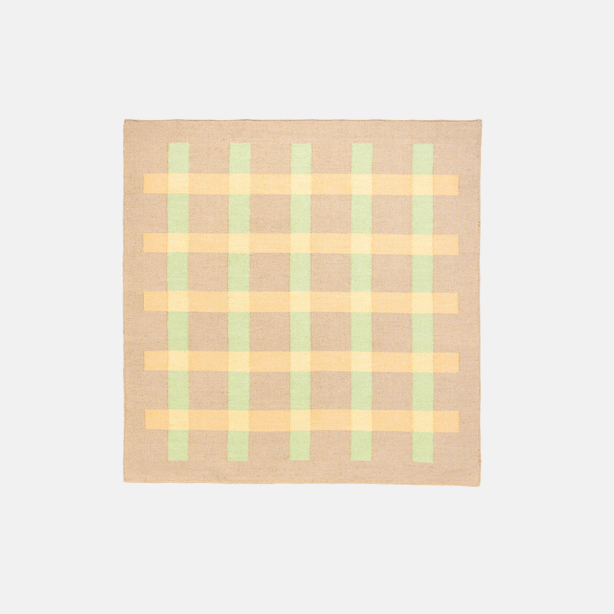 Juteteppich – Peach and Peas