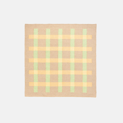 Juteteppich – Peach and Peas