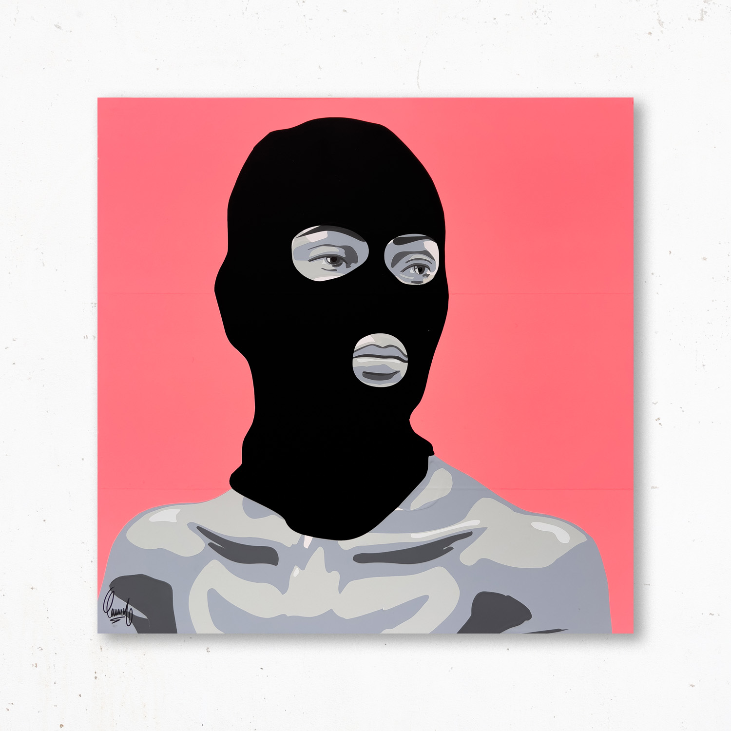 Mask Girl no4 | Nicolas Lawin   